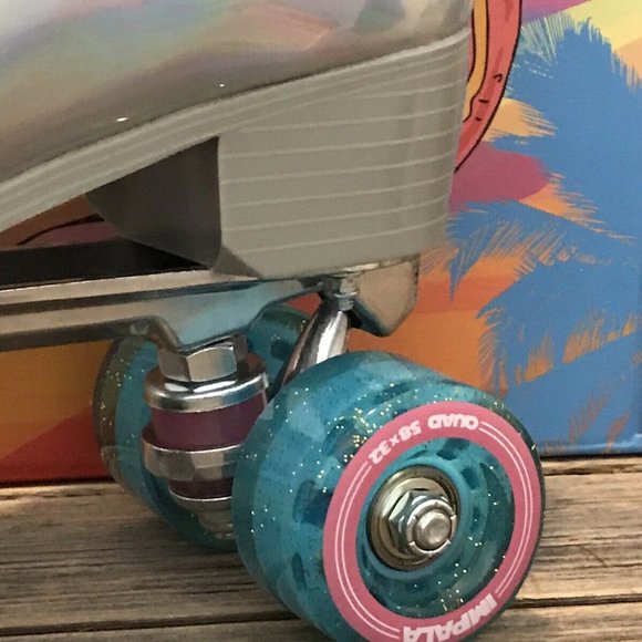 Impala Holographic Quad Roller Skates WMS SZ 10 - Picture 6 of 10